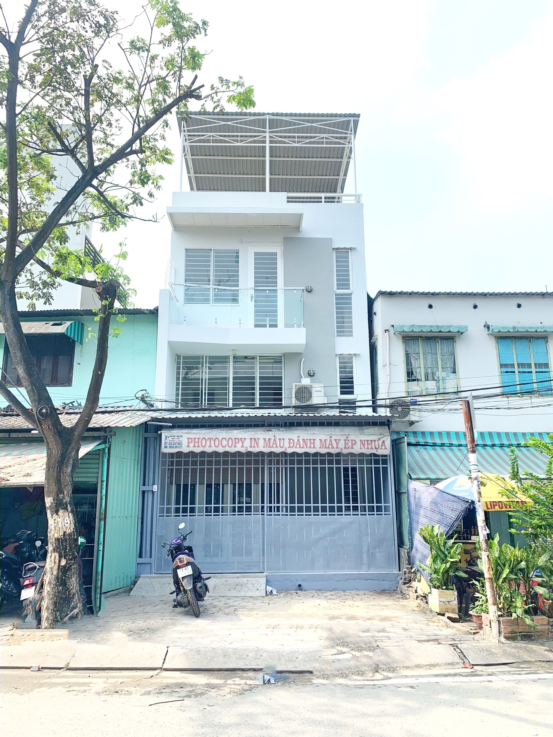 Cho Thuê Nhà Ngay Chân Cầu Tân Thuận 2 , Quận 7 , Giá 17tr