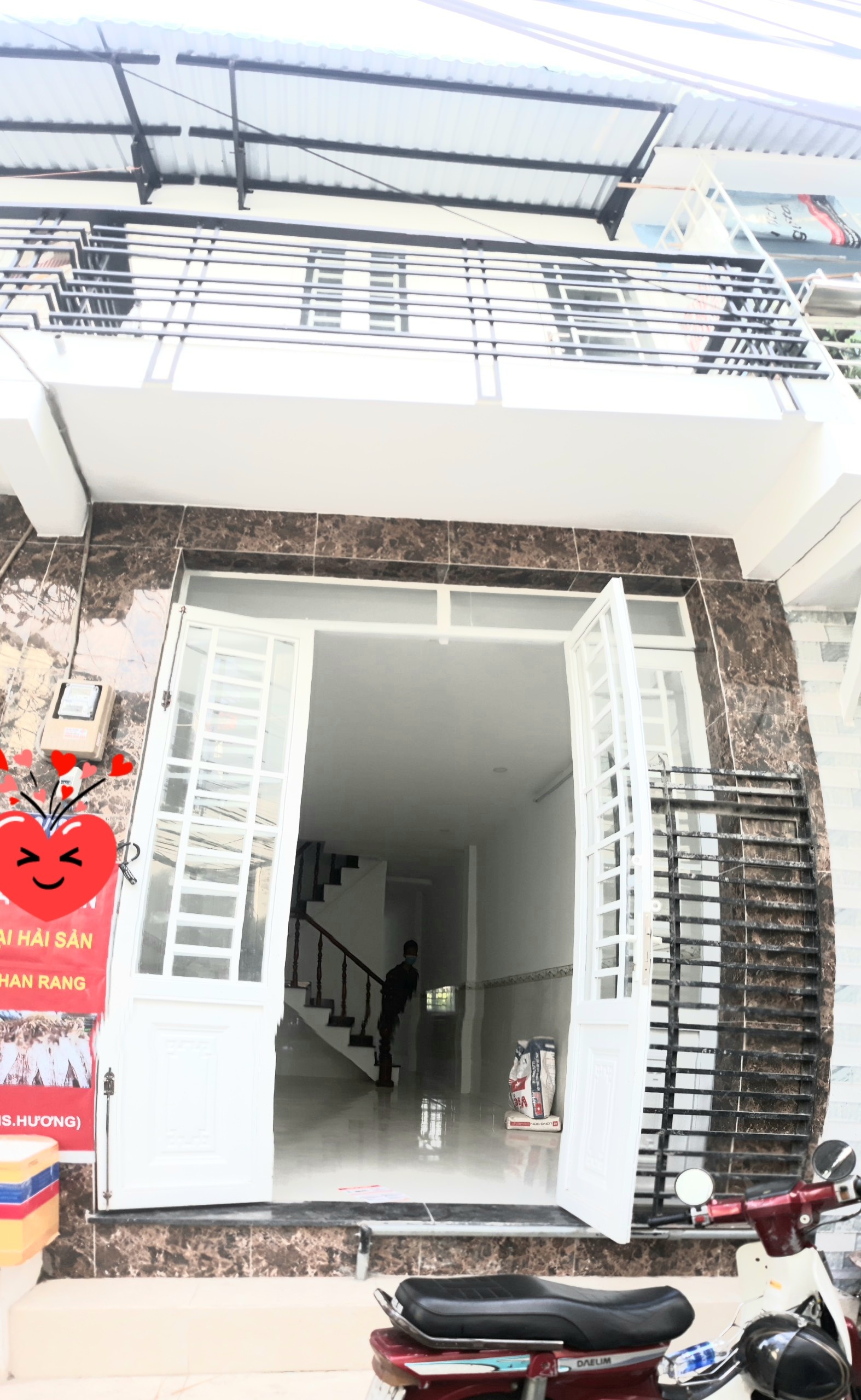 Cho thuê gấp căn nhà mới 100%, 1 trệt 1 lầu, 2PN, 2WC gần Lotte