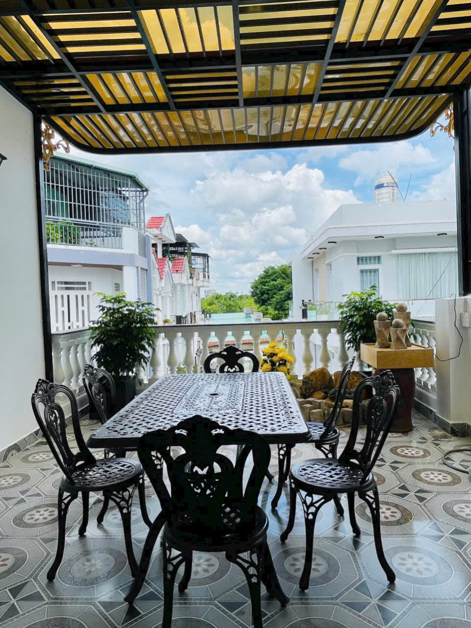 Biệt thự mini vị trí đào tông nguyên phú xuân nhà bè nhà 3 tầng.