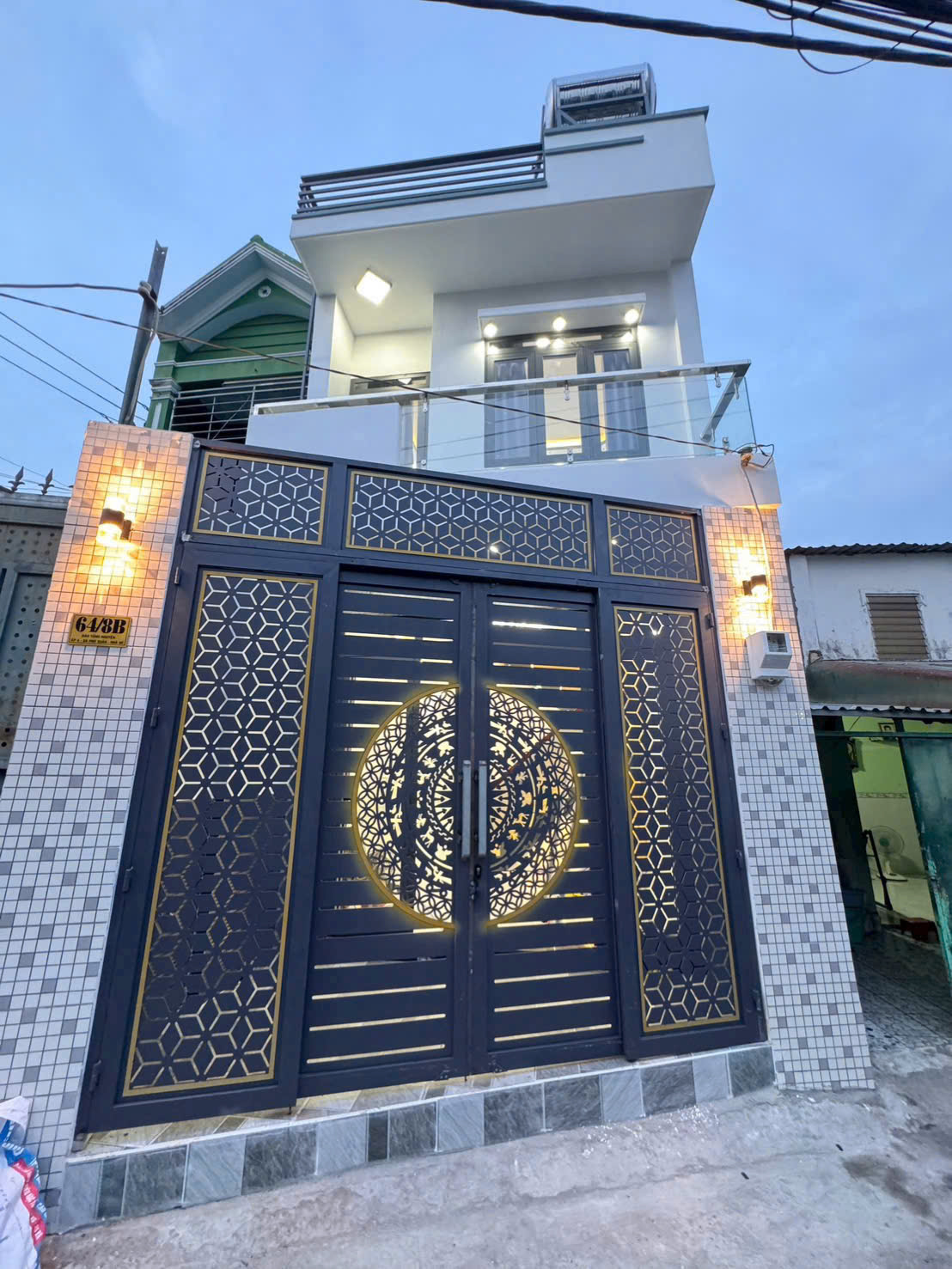 Nhà kê khai , đóng thuế có số nhà tại đường đào tông nguyên -nhà bè.