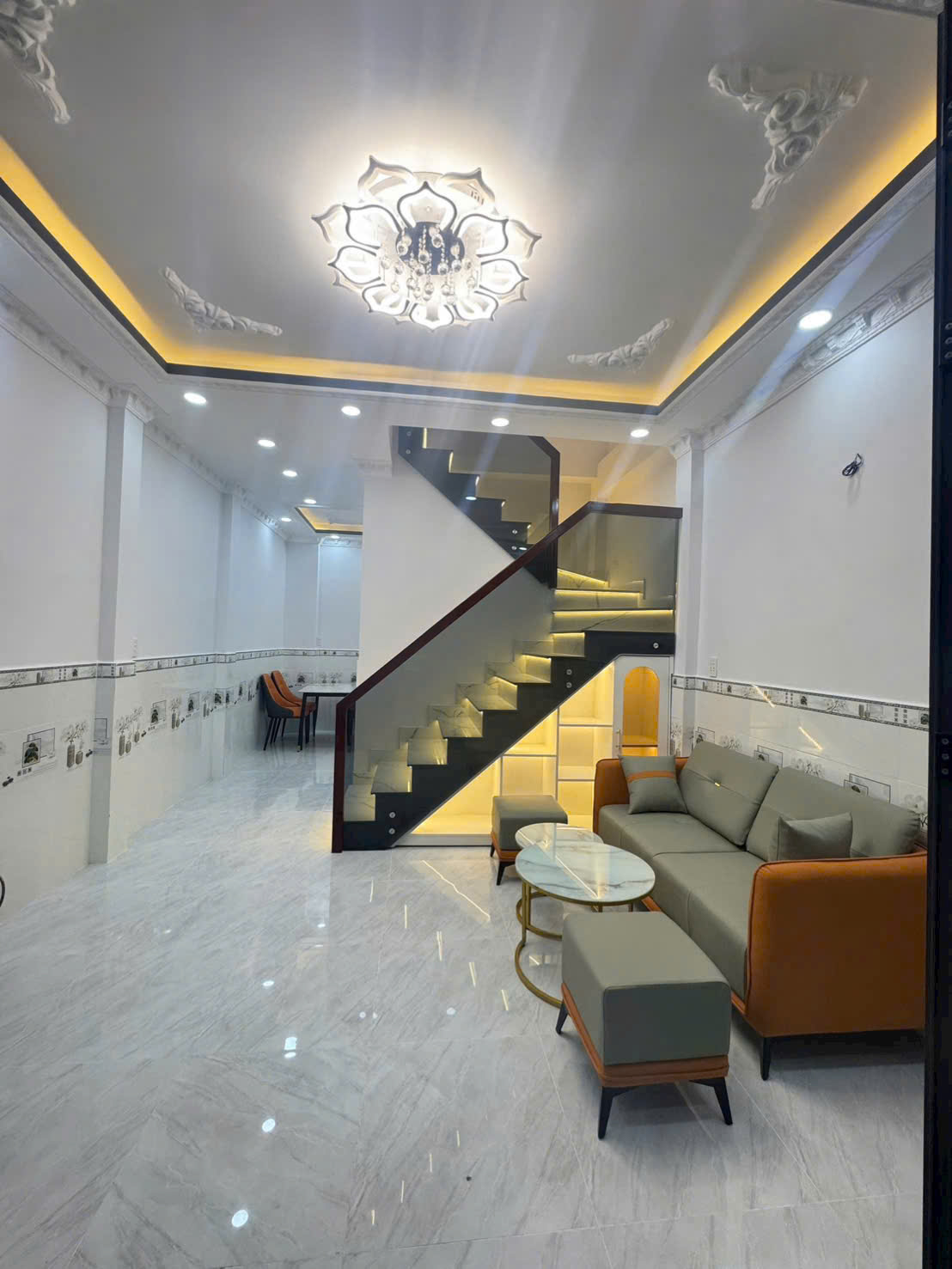 Nhà kê khai , đóng thuế có số nhà tại đường đào tông nguyên -nhà bè.