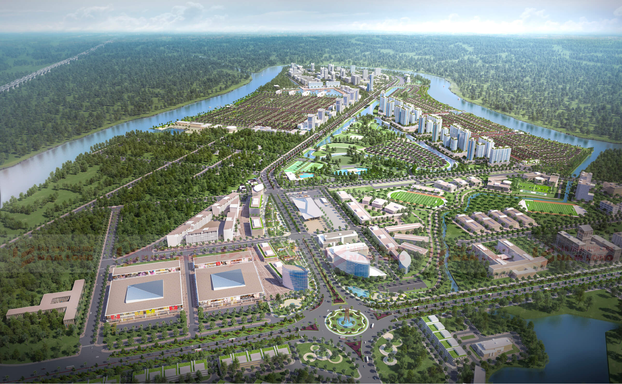 phân khu dự án Waterpoint