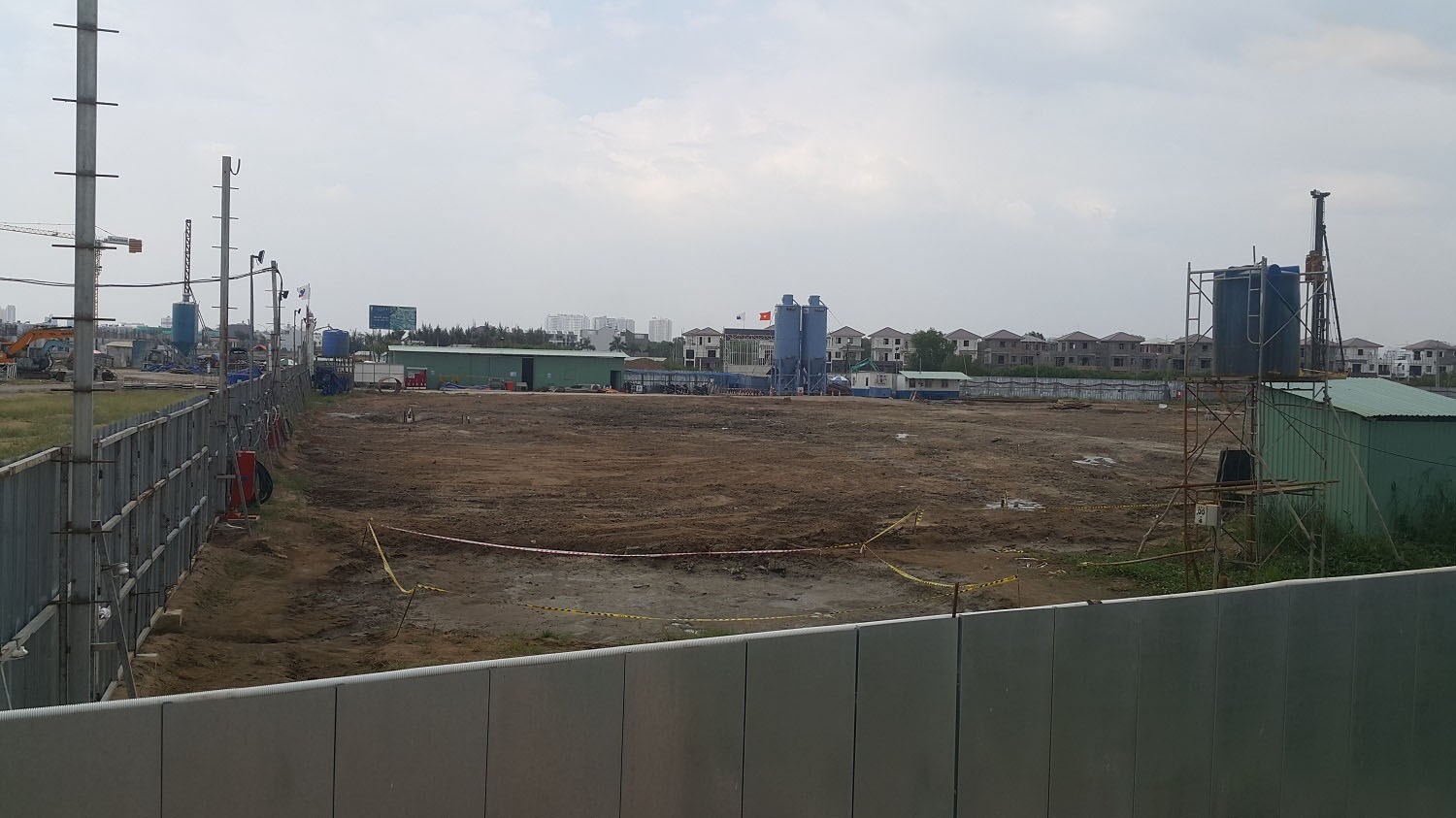 Block 1 và 2 đã thi công xong phần móng cọc. Ảnh: Nam Long HCM Block 1 và 2 đã thi công xong phần móng cọc. Ảnh: Nam Long HCM