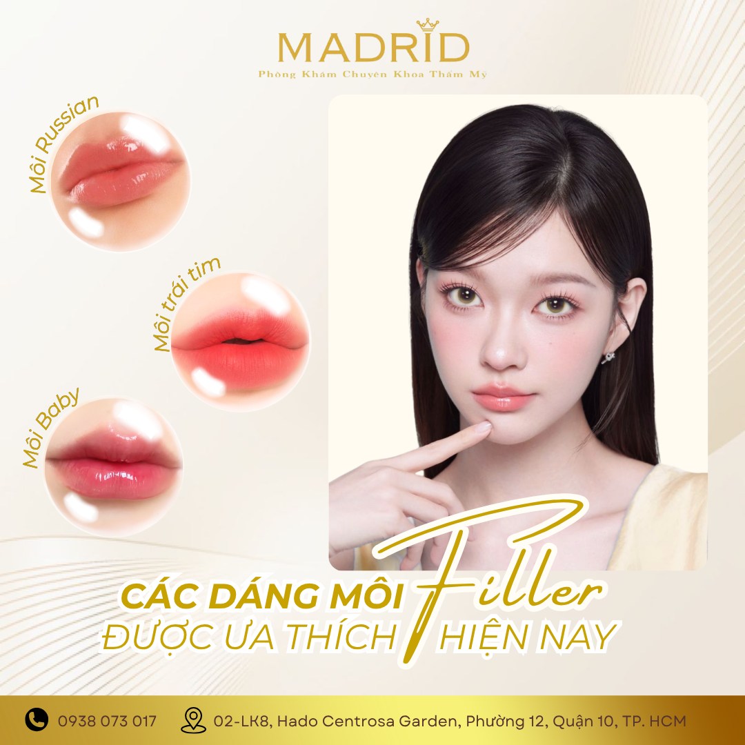 DÁNG MÔI ĐƯỢC ƯA THÍCH NHẤT HIỆN NAY