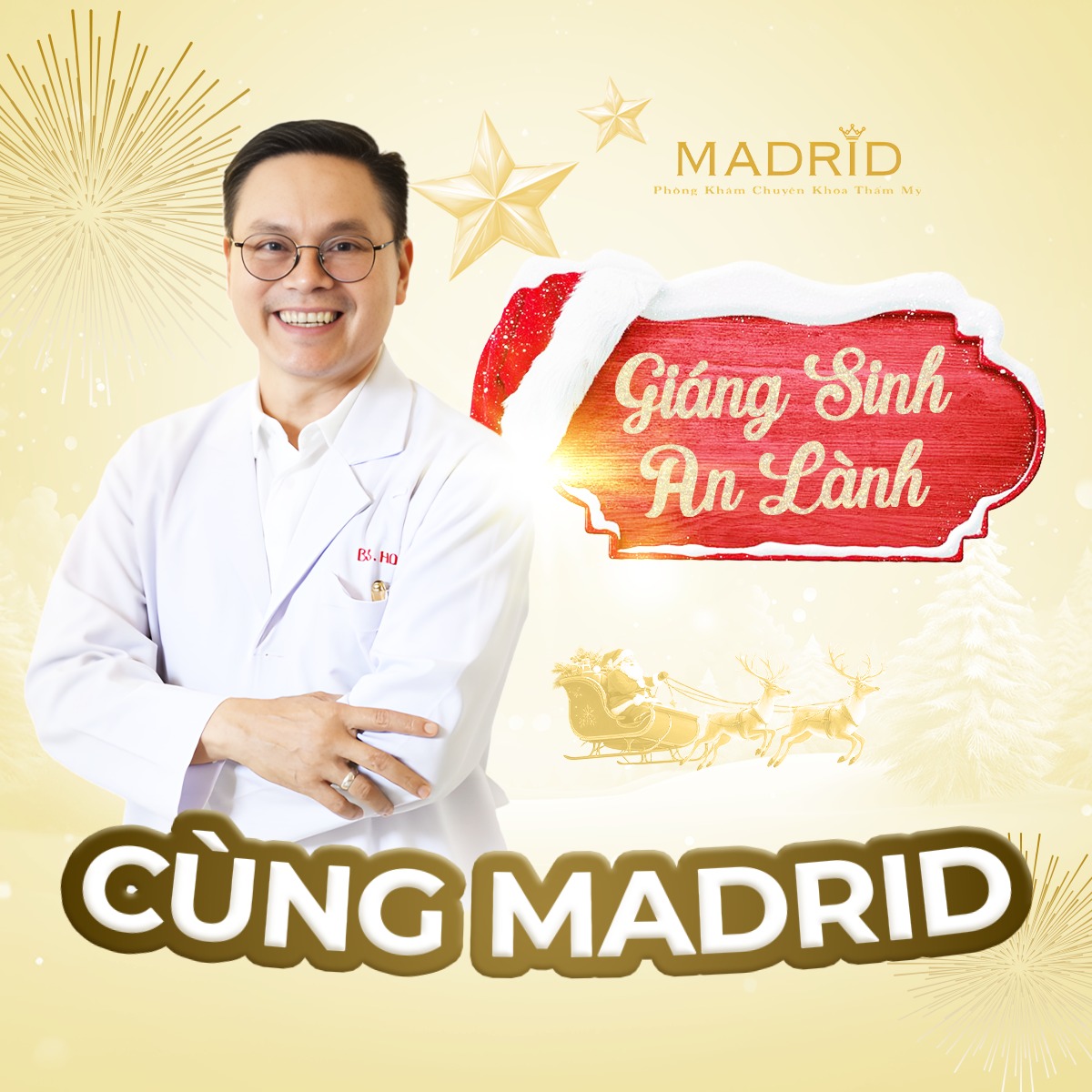 GIÁNG SINH AN LÀNH CÙNG MADRID