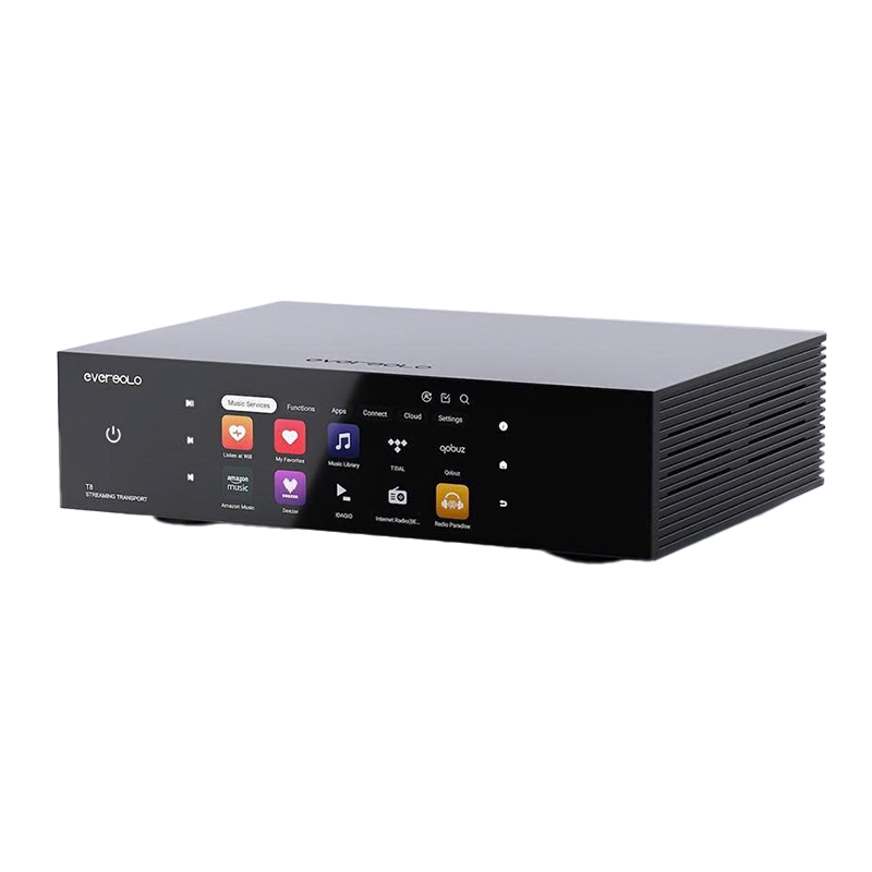 Music Streamer Eversolo T8 Streaming Transport, Optical, HDMI, Coaxial, Network Transport