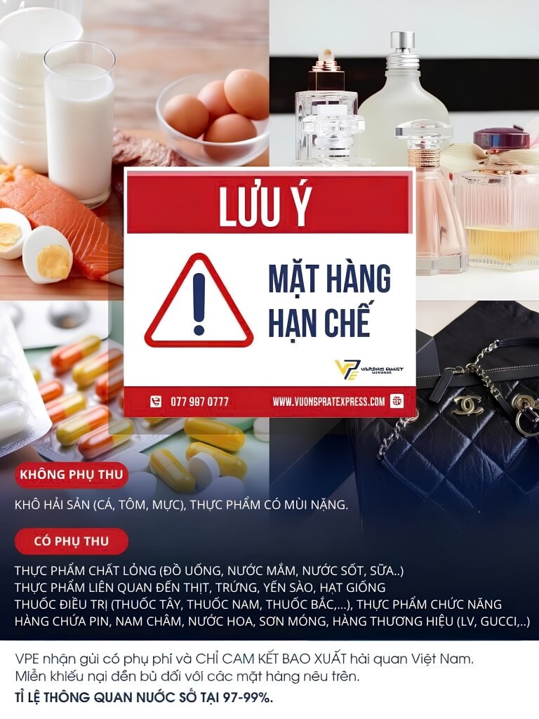 cách đóng gói đồ khô đi EU hàng hạn chế