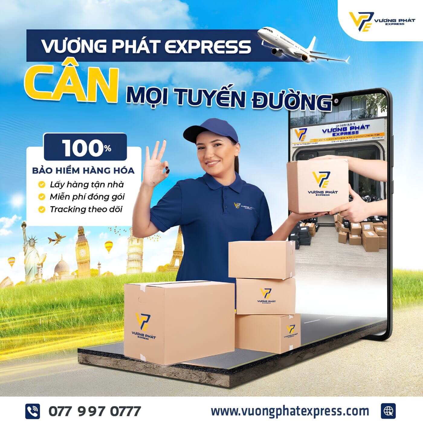 Gửi hàng đi Úc Vương Phát